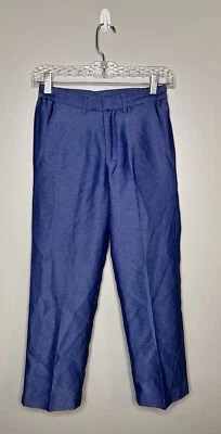 Akademiks Youth Size 8 Dress Pants Pockets Elastic Waist Zipper - Image 1 of 4