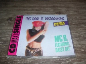 MC B. Featuring Daisy Dee -This Beat is Technotronic Remix DJ Smiff CD MAXI 1990 - Picture 1 of 2