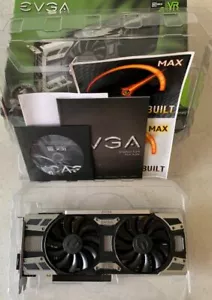 EVGA Nvidia Geforce GTX 1080 Factory Super Clocked 8GB GDDR5X Graphics Card - Picture 1 of 4