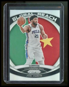 JOEL EMBIID 2023-24 Panini Prizm SP Silver Prizm Global Reach Insert #5 - Picture 1 of 2