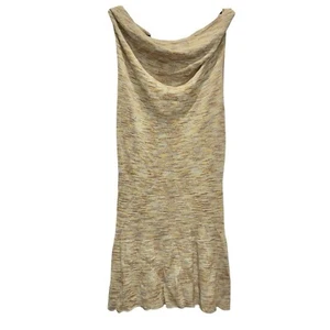 Anthropologie Moth Sleeveless Space Dye Draped cowl Neck Tunic Dress small - Picture 1 of 4