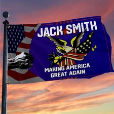 Jack Smith Making America Great Again Flag Patriotic Eagle Jack Smith Flags