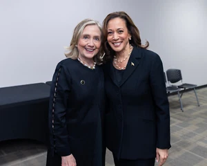 Kamala Harris & Hillary Clinton United States 8x10 Photo Picture Reprint - Picture 1 of 1