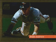 1994 Score Gold Rush Baltimore Orioles Baseball Card #335 Brady Anderson