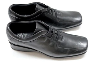 Scarpe eleganti da donna Rockport Parker St. nere in pelle nera APW11521 M taglia 7 - Foto 1 di 12