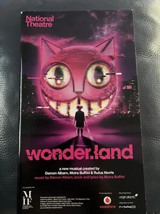 Wonderland National Theatre Programme Damon Albarn - Picture 1 of 1