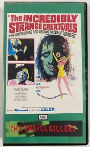 Sinister Cinema Drive-In VHS #92 Incredibly Strange Creatures, The Thrillkillers - Picture 1 of 4