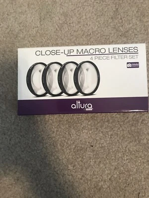 Althea 58mm Close-up Macro Lenses 4 Piece Filter Set New - Image 1 of 3