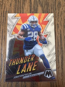 2023 Panini Mosiac #tl-jt Jonathan Taylor Thunder Lane Nr Mint/Mint