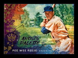 2021 Panini Diamond Kings Artist's Palette #AP-1 Pee Wee Reese Dodgers