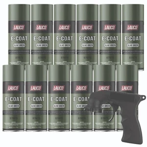 E-Coat Olive Green 11 Oz Aerosol Spray Can - Picture 1 of 6