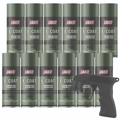 E-Coat оливковый аэрозольный баллончик 11 унций - Изображение 1 из 2