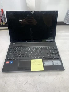 Acer Aspire 5552-7474 Laptop AMD Phenom 2 Computer For Parts Or Repair - Picture 1 of 5