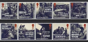 GRAN BRETAÑA 2022 HÉROES ANÓNIMOS MUJERES DE LA GUERRA MUNDIAL LL SIN MONTAR COMO NUEVO, MNH - Imagen 1 de 1