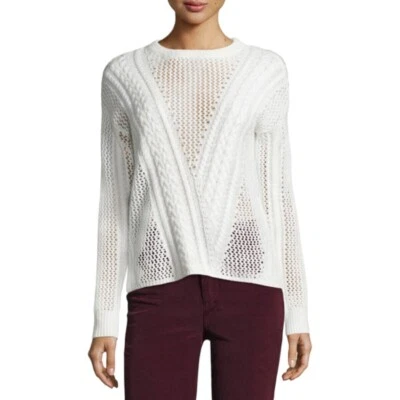 Suéter Paige Amory tejido abierto cuello redondo (talla S) Foto 1 de 4