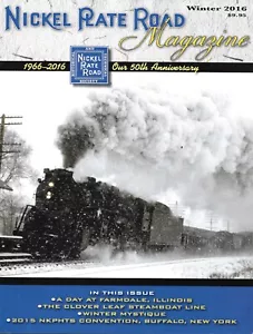 Nickel Plate Road Winter 2016 Farmdale Illinois Clover Leaf Steamboat Line - Picture 1 of 7