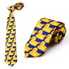 How I Met Your Mother Ducky Tie Yellow Printed Tie Funny Necktie Ties