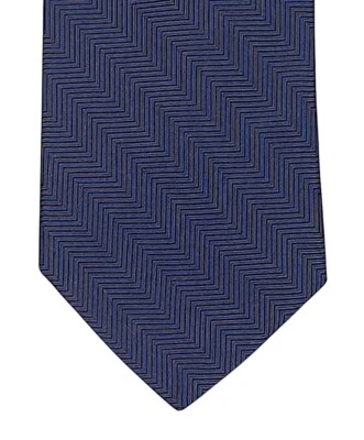 Corbata de seda ajustada Theory espiga púrpura - negra hecha en EE. UU. 2,5" Foto 1 de 4