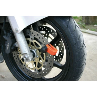 Cadenas De Blocage De Disque Antivol Pour Moto Scooter Avec Housse - Photo 1/4