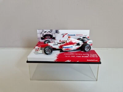Formula43 1/43 Toyota TF104B B. Garcia - 1° Test Paul Ricard 2005 - F43D021 - Immagine 1 di 4