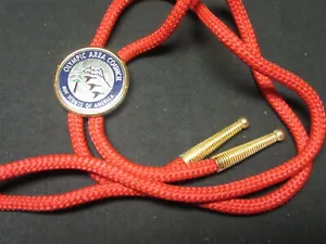 Corbata Bolo Boy Scouts Consejo del Área Olímpica c26 - Imagen 1 de 1