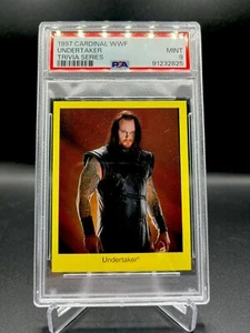 1997 -UNDERTAKER- PSA 9 Cardinal WWF Trivia Wrestling Game Card - Picture 1 of 2
