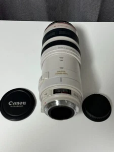 CANON ZOOM EF 100-400mm f/4.5-5.6 L IS USM AF Lens From Japan Working - Picture 1 of 7