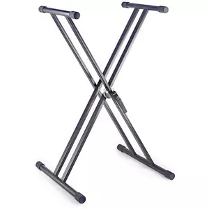 Stagg KXS-20 Double X-shaped Keyboard Stand Piano Adjustable Height Organ  - Picture 1 of 3