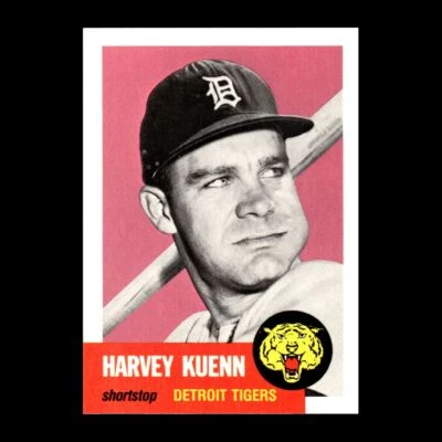 Harvey Kuenn 1991 Topps Archives 1953 Detroit Tigers #301 NM GM 2 - Image 1 of 2