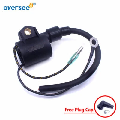 3C7-06040-0 Ignition Coil For Tohatsu Outboard 2 Stroke 40-70-115HP NS40D2 M115A - Image 1 of 4
