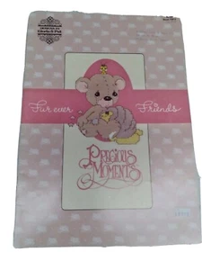 18 Precious Moments Forever Friends Animal Cross Stitch PATTERN Booklet/Leaflet - Picture 1 of 4