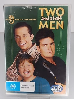 Two And A Half Men Season 3 DVD 2005 Angus T. Jones, Jon Cryer, Charlie Sheen - Image 1 of 2