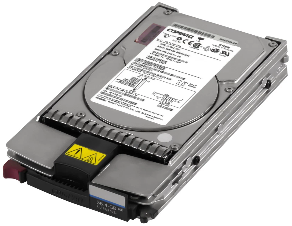 Disk Compaq 232574-002 BD03664553 36.4GB 10K 16MB SCSI ULTRA3 3.5 " Pollici - Immagine 1 di 3