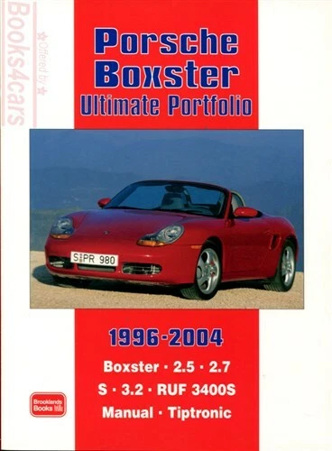 Portafolio De Libro Porsche Boxster Ultimate Brooklands 1996-2004 - Imagen 1 de 1