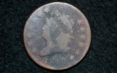 1810 LARGE CENT ** GOOD+ Details ** FREE SHIPPING Cover