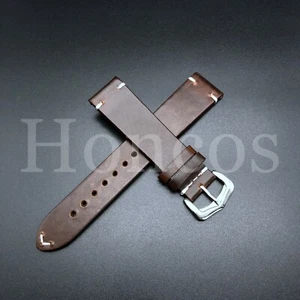20mm Genuine Leather Watch Band Strap Handmade fits for Rolex Tudor Sub - Picture 1 of 4