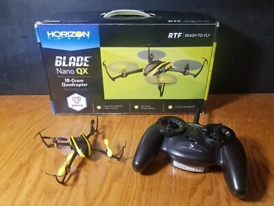 Horizon Blade Nano QX Drone - 18 Gram Quadcopter RTF Model BLH7600 2 Mode - Image 1 of 4