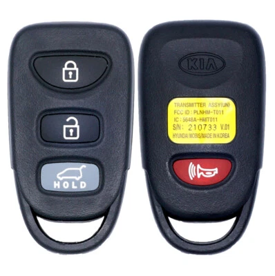LIKE NEW OEM 07-10 KIA RONDO SORENTO KEYLESS REMOTE FOB PLNHM-T011 95430-1D201 - Image 1 of 3