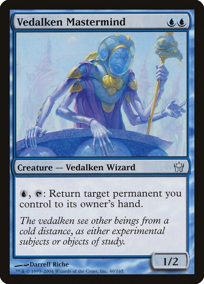 Vedalken Mastermind 40 LP Normal Fifth Dawn MTG EN - Image 1 of 1