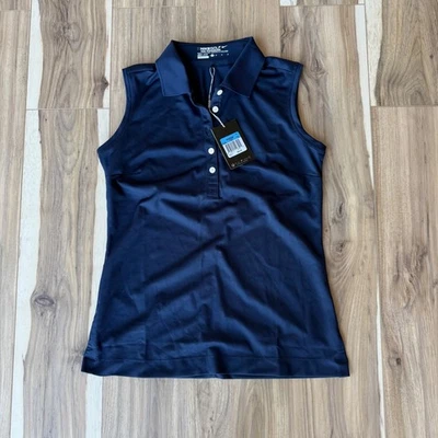 Рубашка поло женская Nike Golf Tour Performance без рукавов средний размер Dri Fit - Изображение 1 из 4