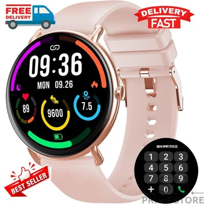 Smartwatch 2025 masculino/feminino, smartwatch à prova d'água Bluetooth iPhone Samsung - Imagem 1 de 4