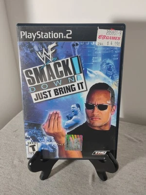 WWF Smackdown Just Bring It 2001 W/Manual PlayStation 2 PS2 *PRE-OWNED* - Image 1 of 4