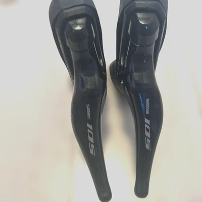 Shimano 105 ST-R7020 Hydraulic Disc Brake STI Lever Set 2x11s Mechanical Used JP - Image 1 of 3
