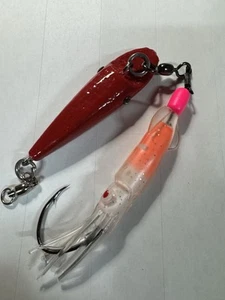 INCHKU RIGS NORWAY JIGGING LURES  FOR COD AND HALIBUT, TEESER LURES 13/0 Rigged - Picture 1 of 19
