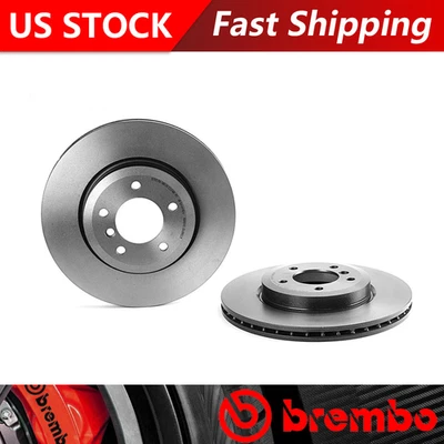 Compatível com rotores de freio dianteiros revestidos BMW 330Ci 2001-2006 - Brembo Premium OE - Imagem 1 de 4