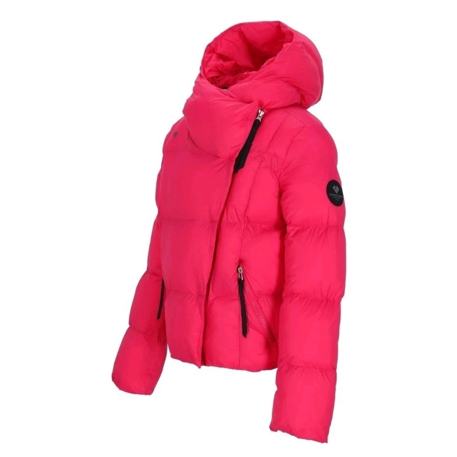 NWT Youth/Teen Medium Obermeyer Isla Puffer Ski/Winter Jacket Pink MSRP $229 - Image 1 of 3