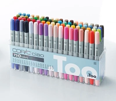 Copic Ciao Sets - für Kunst & Handwerk, Färbung, Grafik, Textmarker, Design - Bild 1 von 2