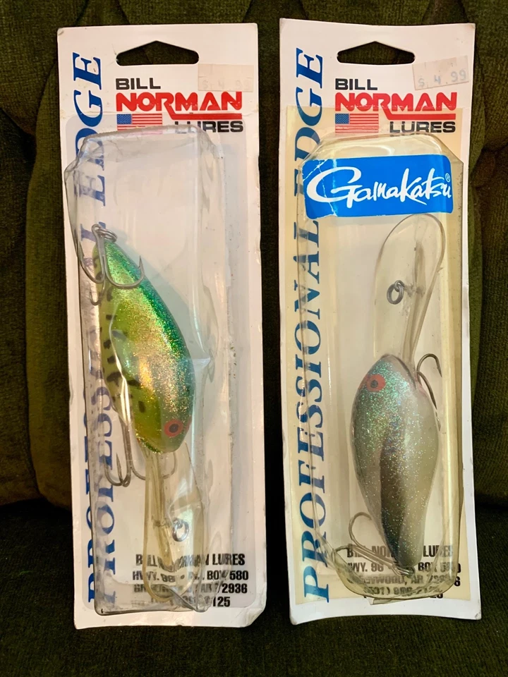 NOS Bill Norman Professional Edge DeepDive Crankbait *Lot of 2*DD22-150/DD22-141 - Image 1 of 4