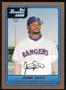 2006 Bowman Prospects Gold #B72 Jose Diaz - Picture 1 of 2