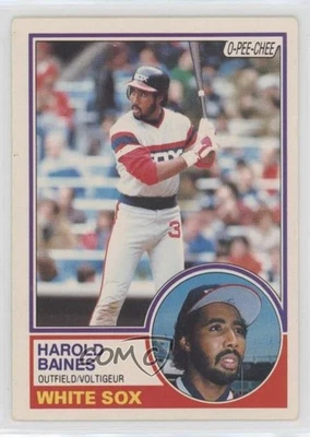 1983 O-Pee-Chee Harold Baines #177 HOF - Image 1 of 2